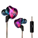 KZ ZST หูฟัง Hybrid 1DD+1BA - Pink/Blue รุ่นสายถักส้ม