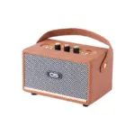 Oscrop ลำโพงบลูทูธ รุ่น OS-M20 สีน้ำตาล Wireless speaker พร้อมสายหิ้ว